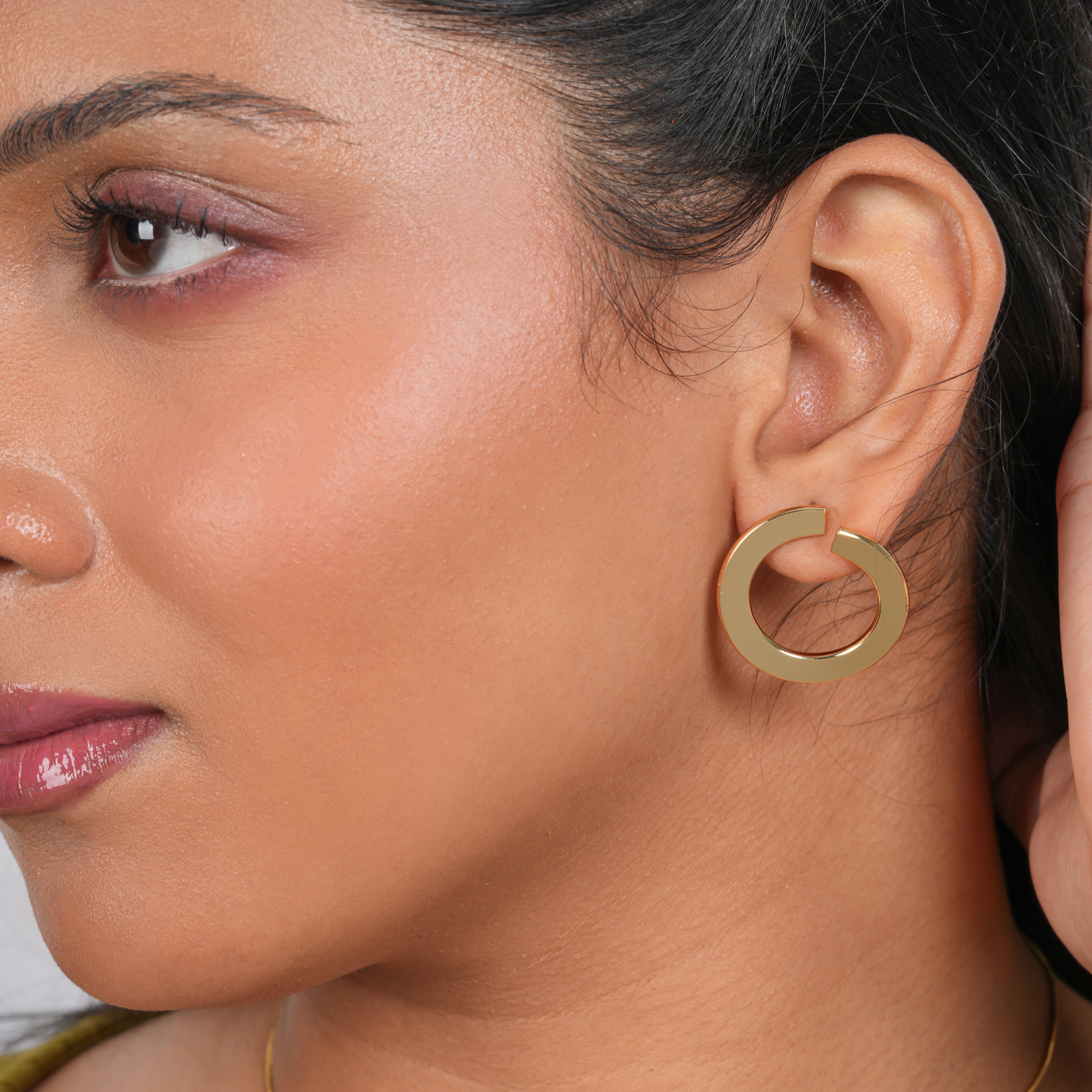 Luxe Loop Hoop Earrings