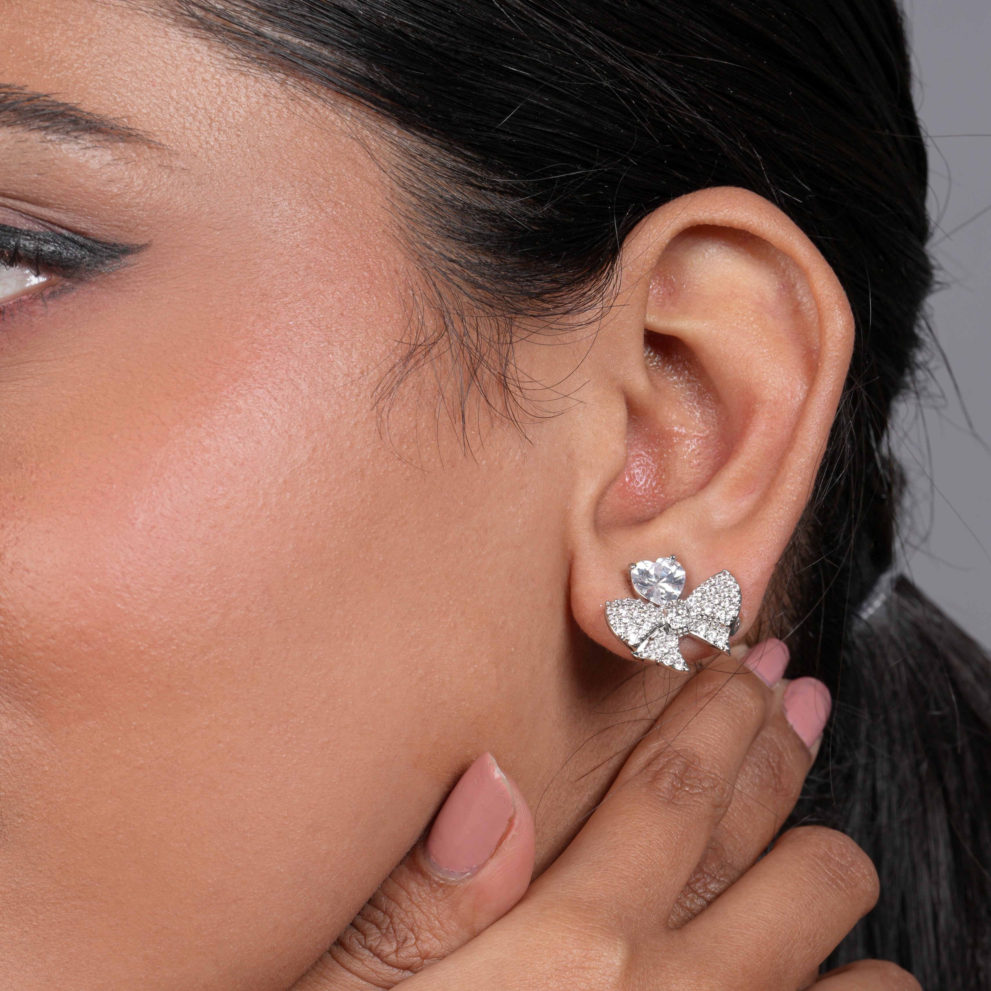 Crystal Bowtique Earrings