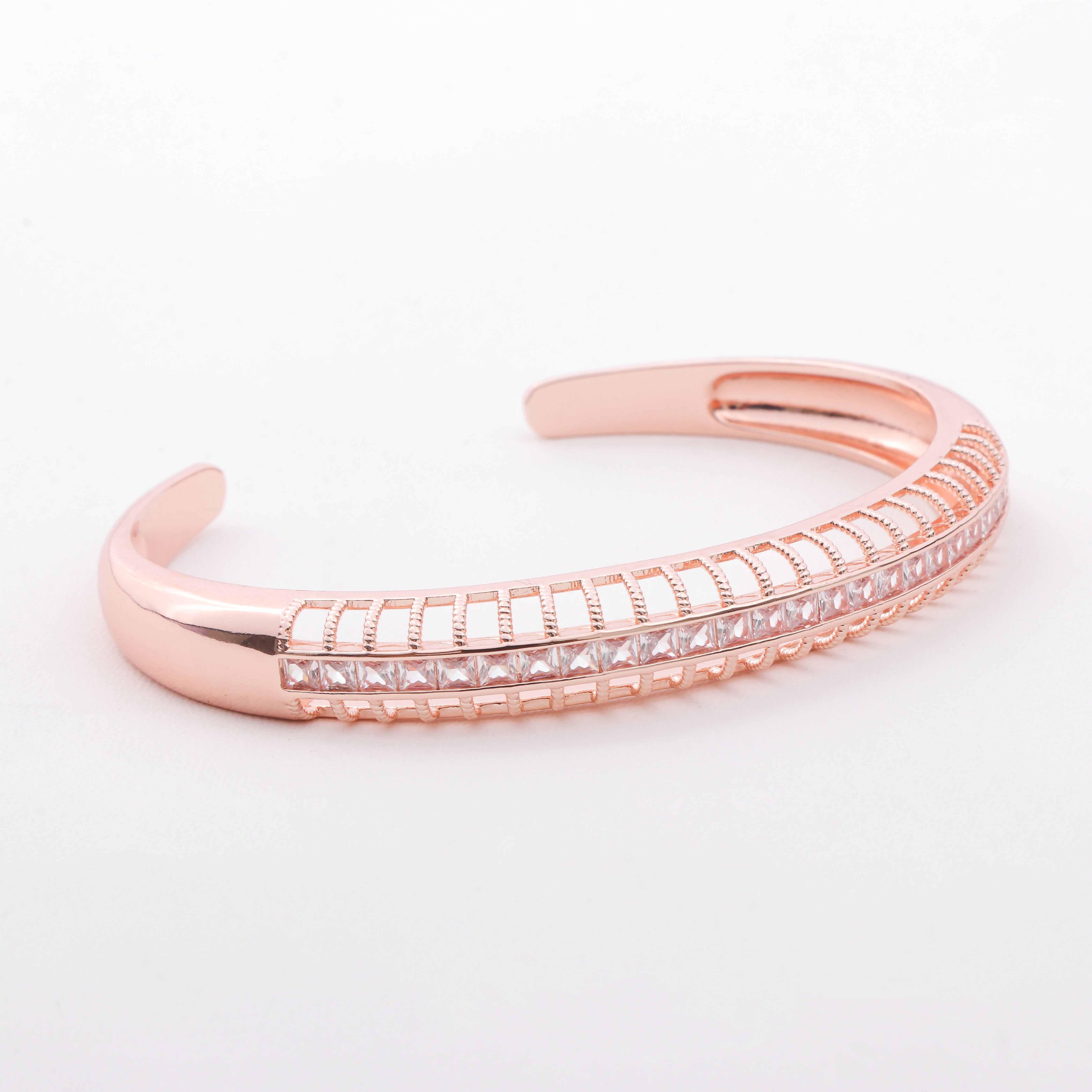 Radiant Rose Gold Cuff
