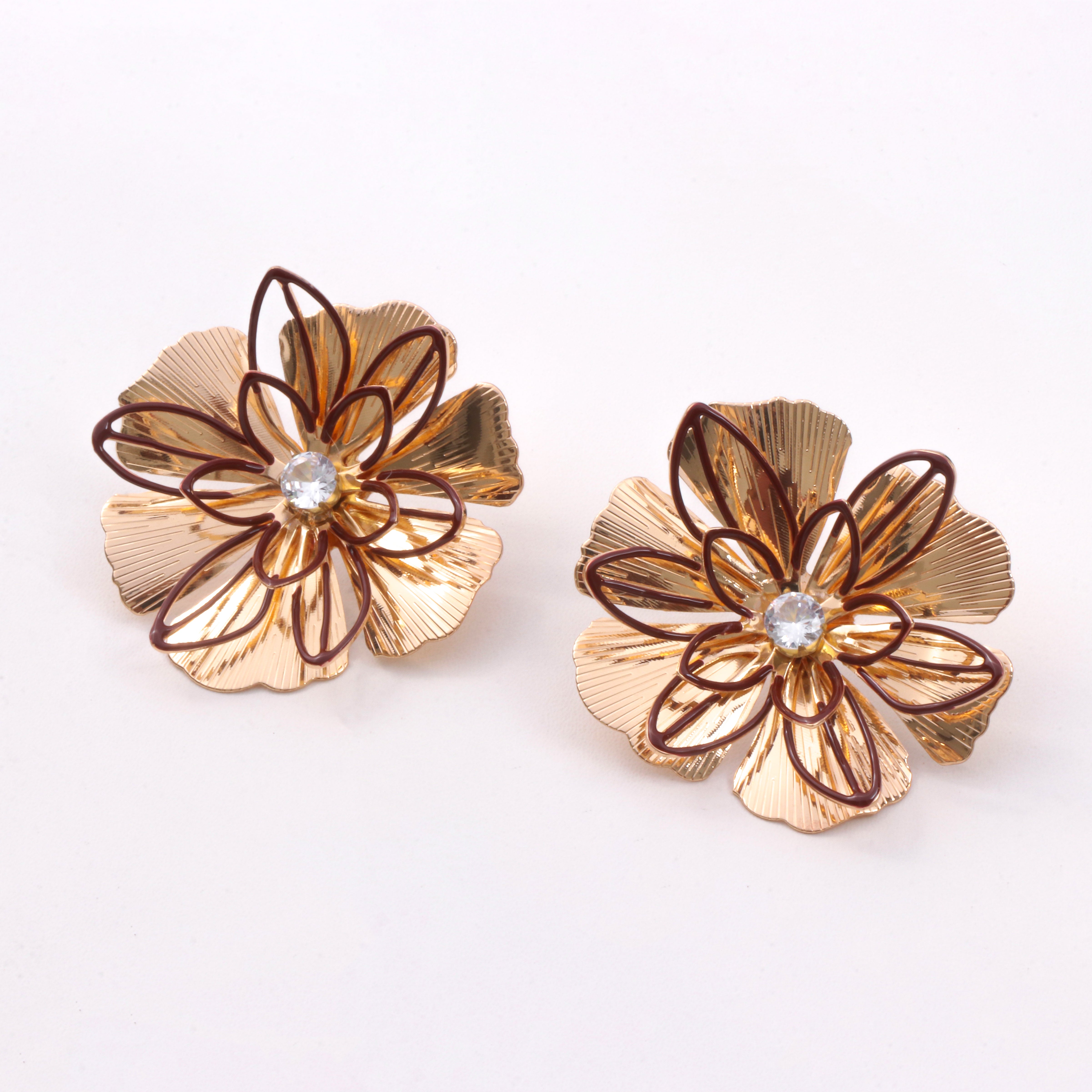 Fleur Noire Earrings