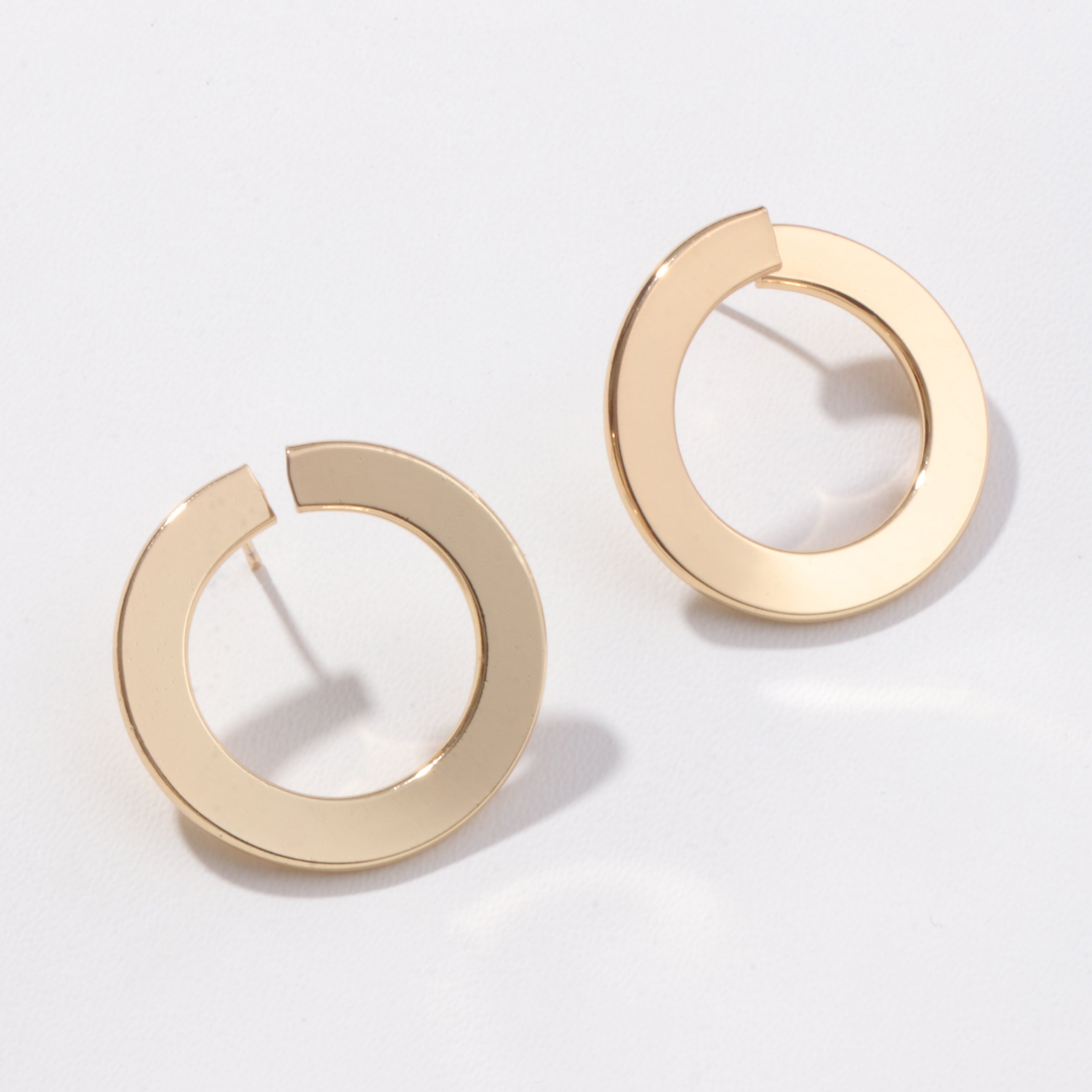 Luxe Loop Hoop Earrings
