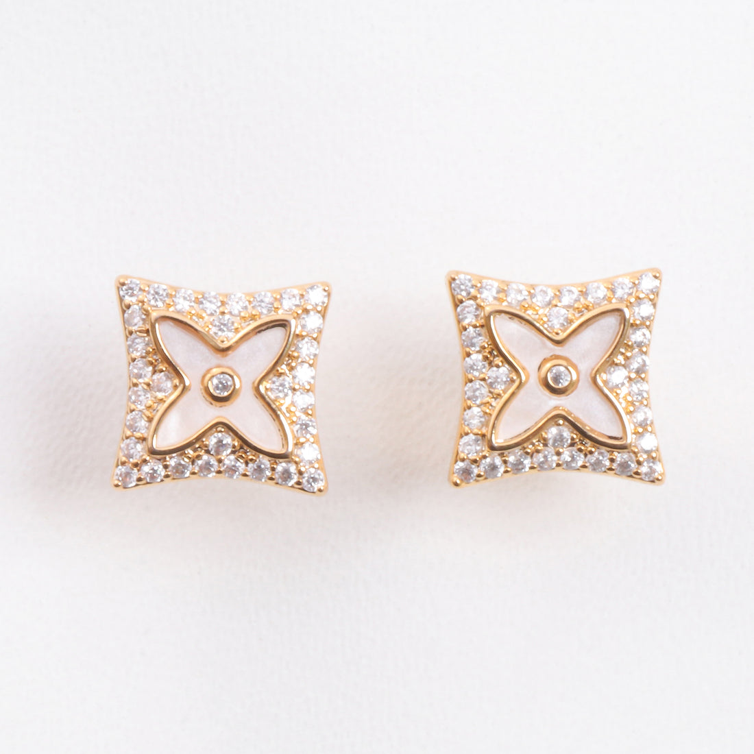 Petal Prism Studs Earrings