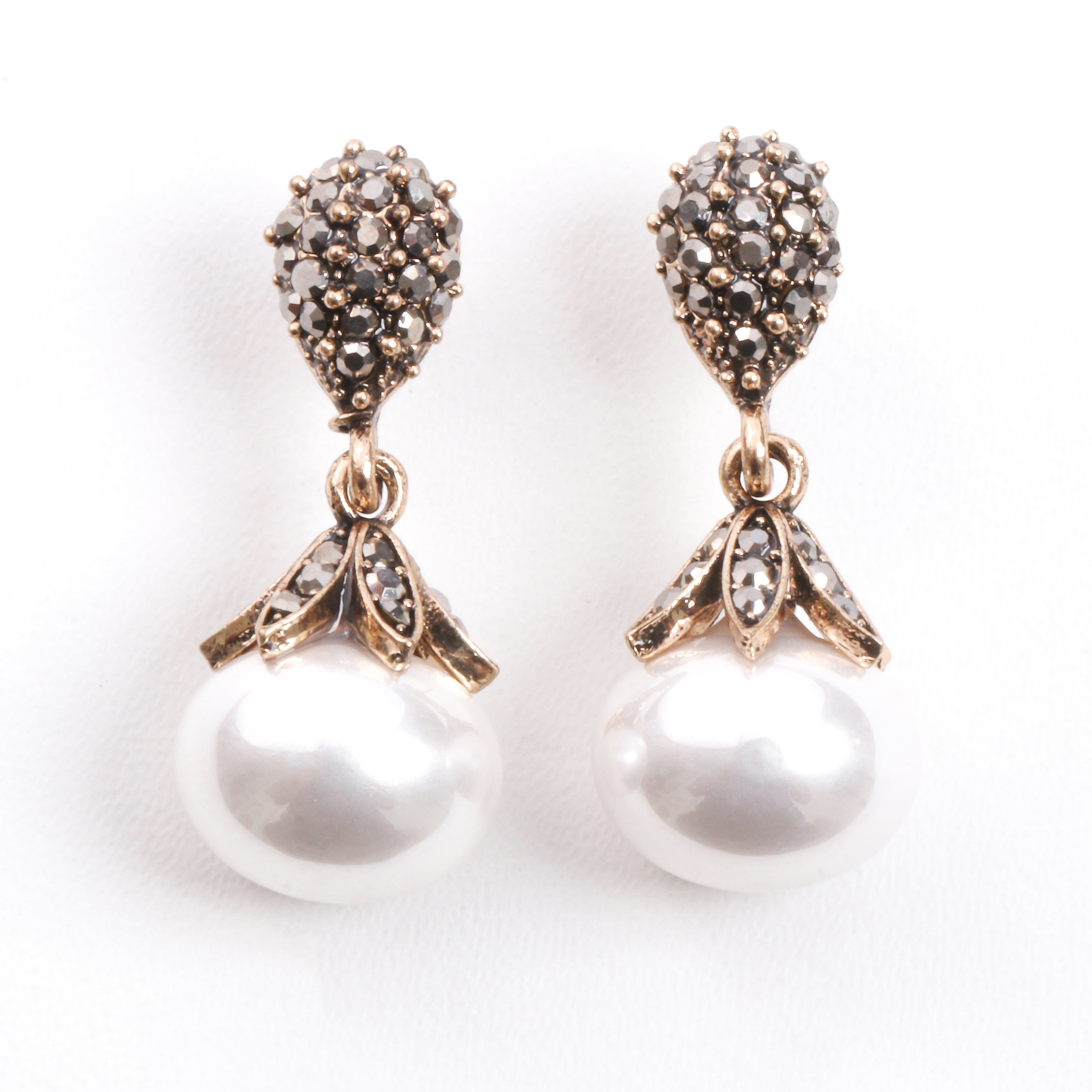 Celeste Pearl Drop Earrings