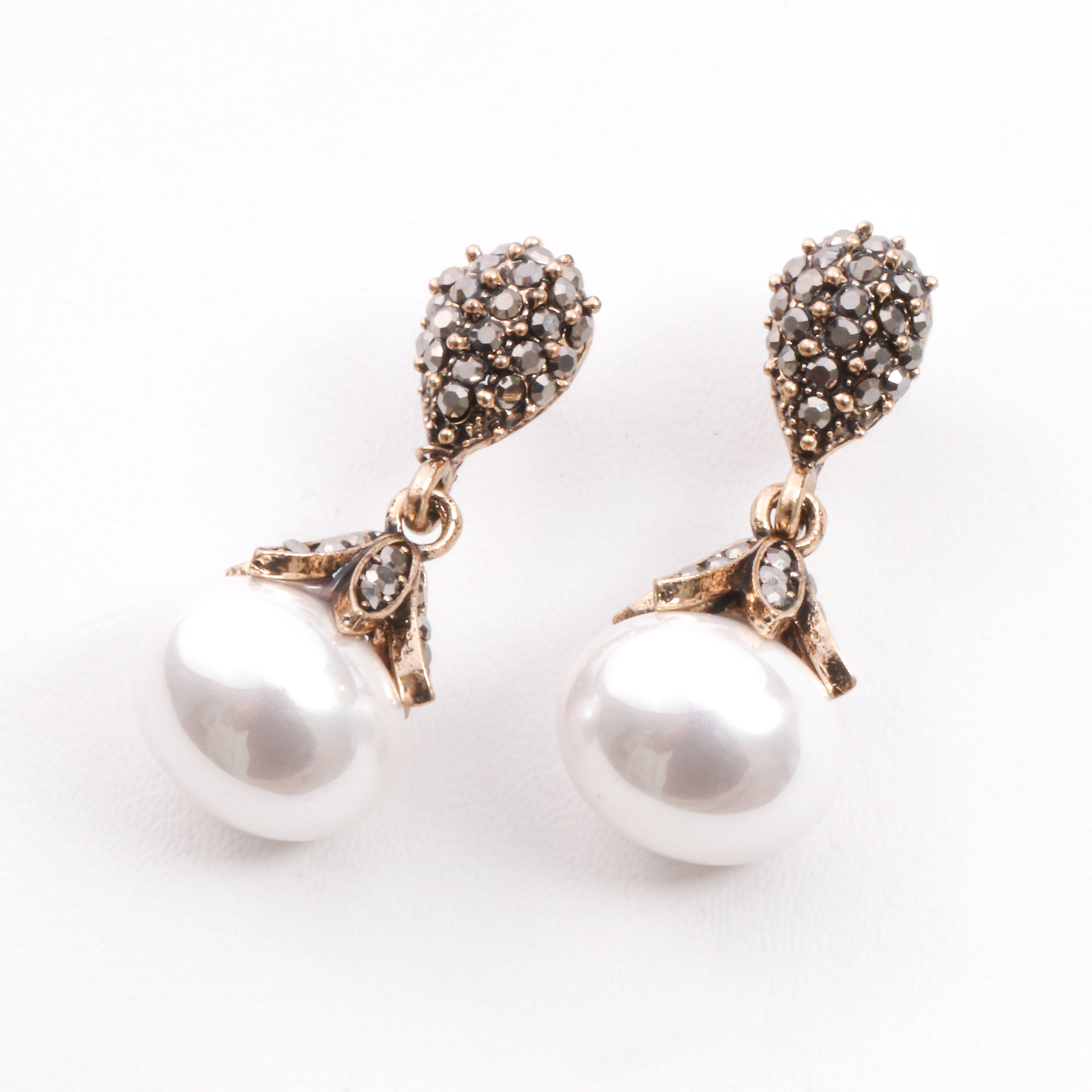 Celeste Pearl Drop Earrings