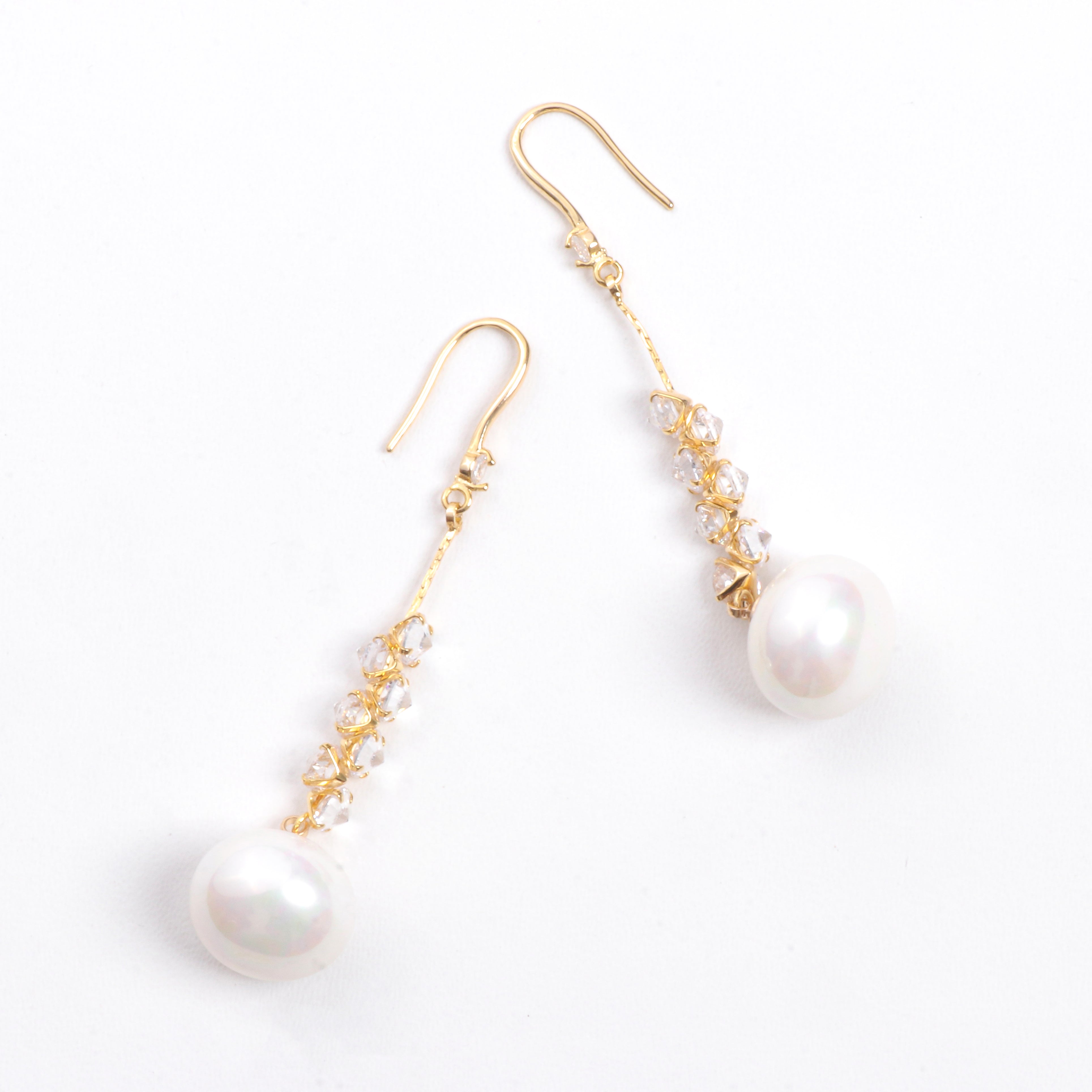 Moonbeam Pearl Drops Earrings