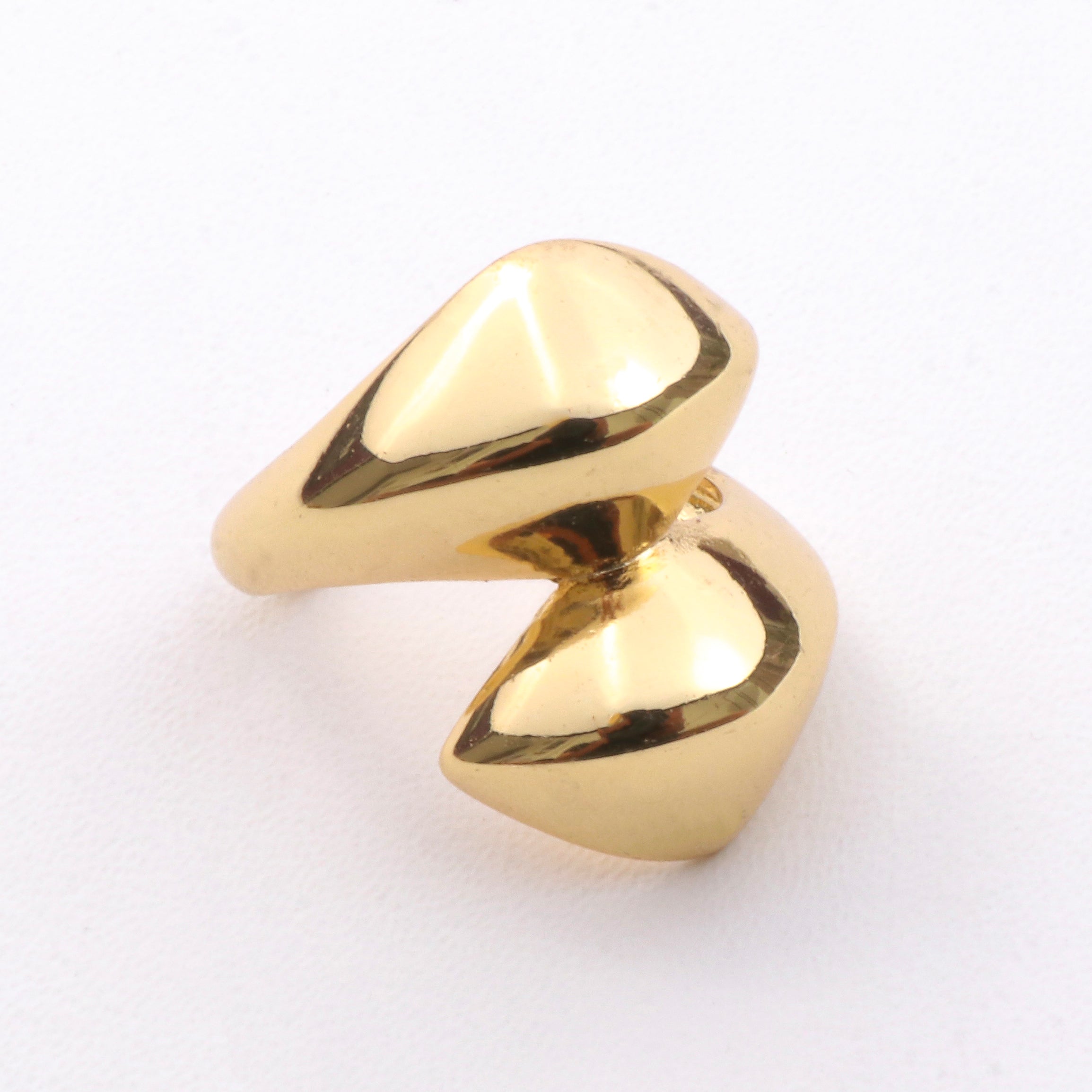 Bold Wave Statement Ring