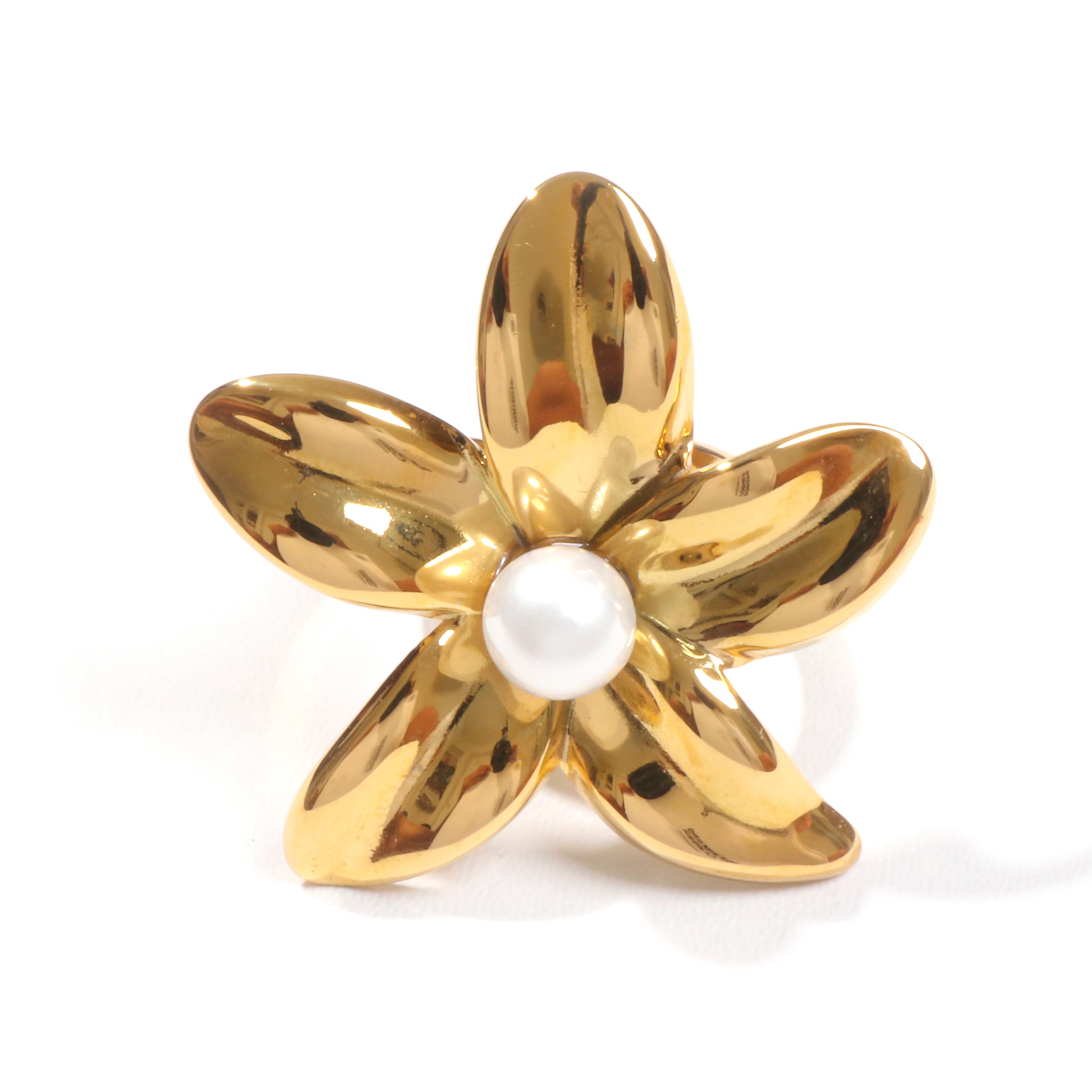 Petal Poise Statement Ring