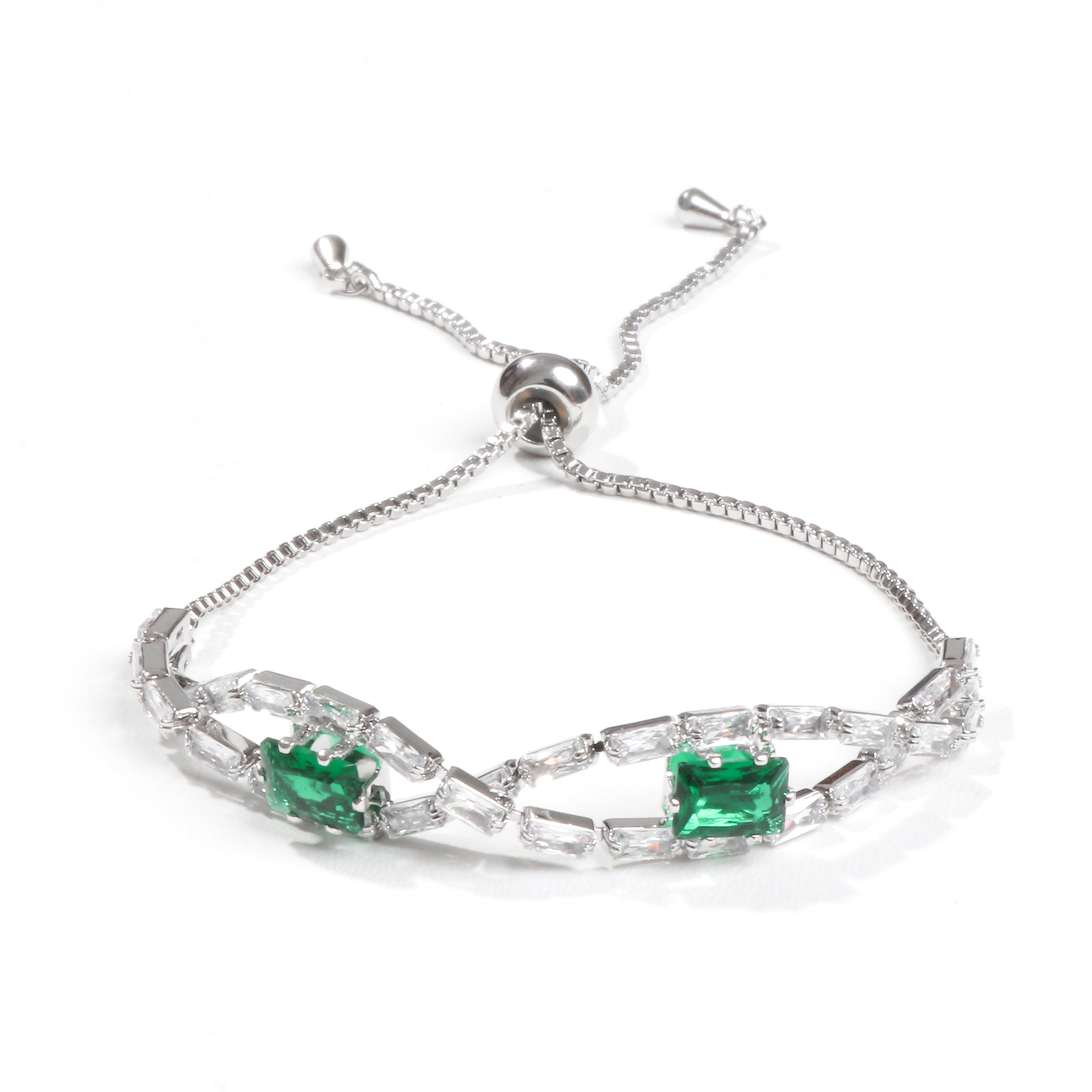 Emerald Glint Bracelet