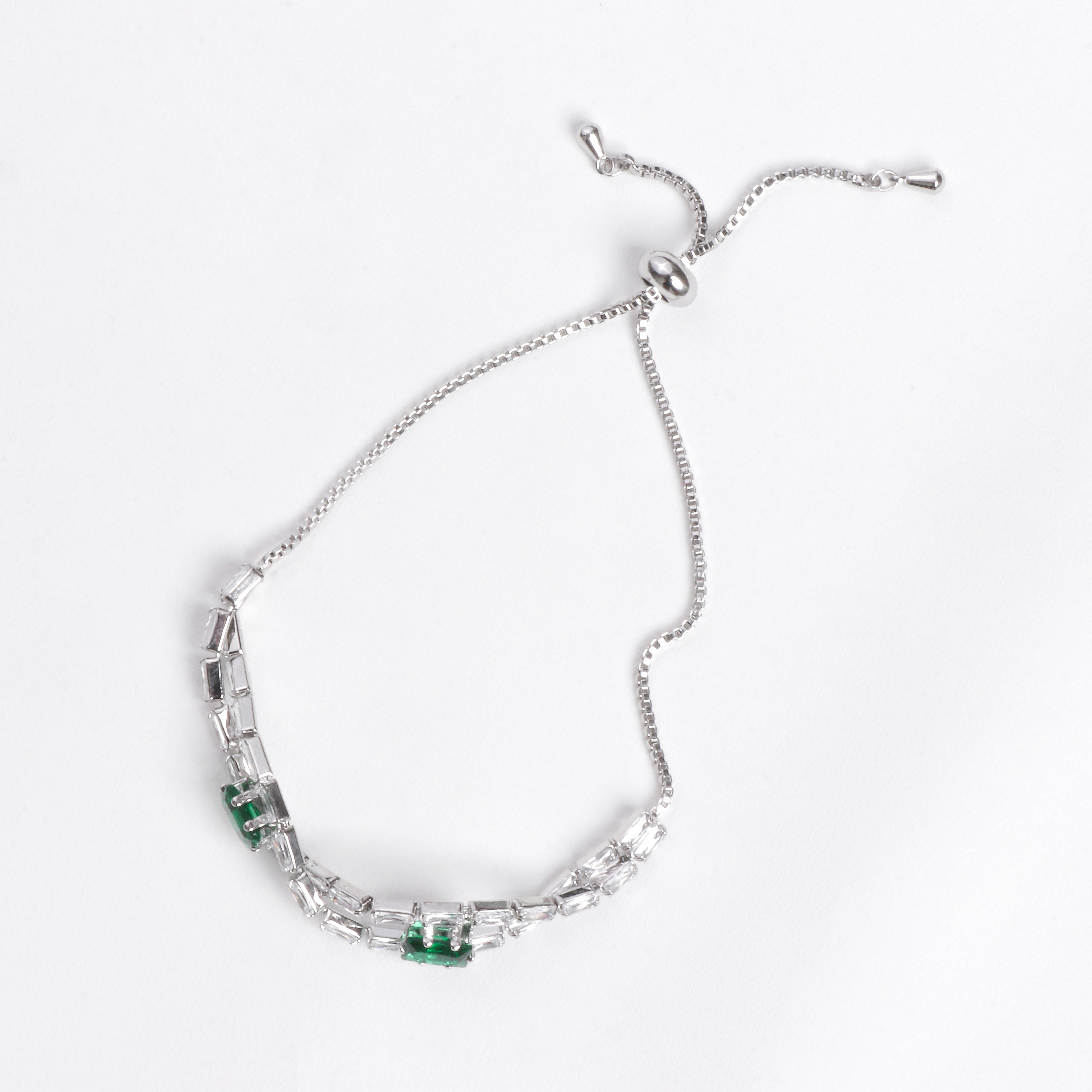 Emerald Glint Bracelet