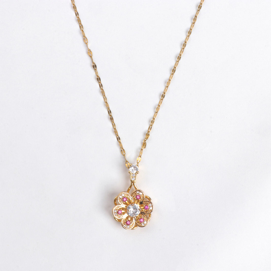 Rosabelle charm Necklace