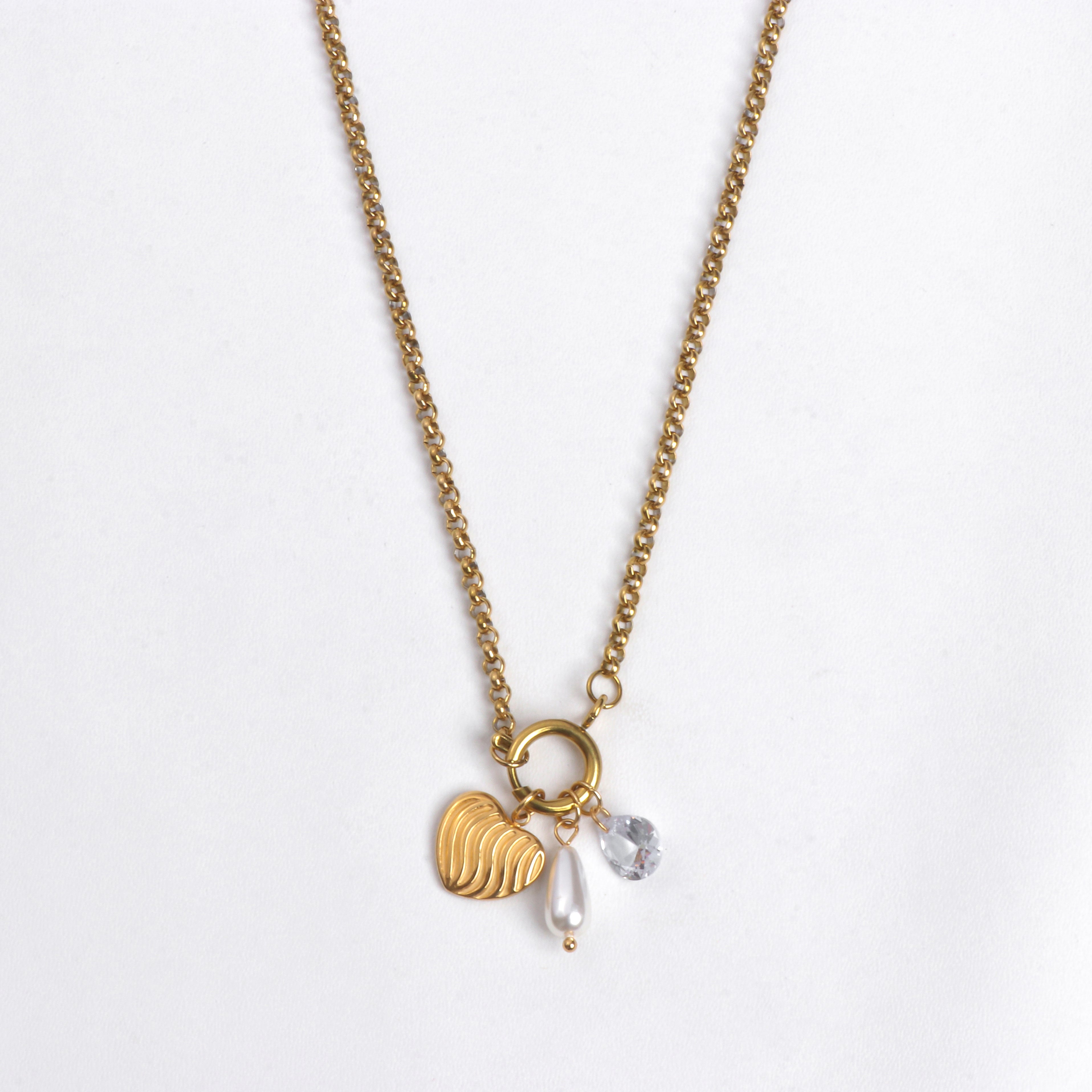 Heartloop Charm Chain