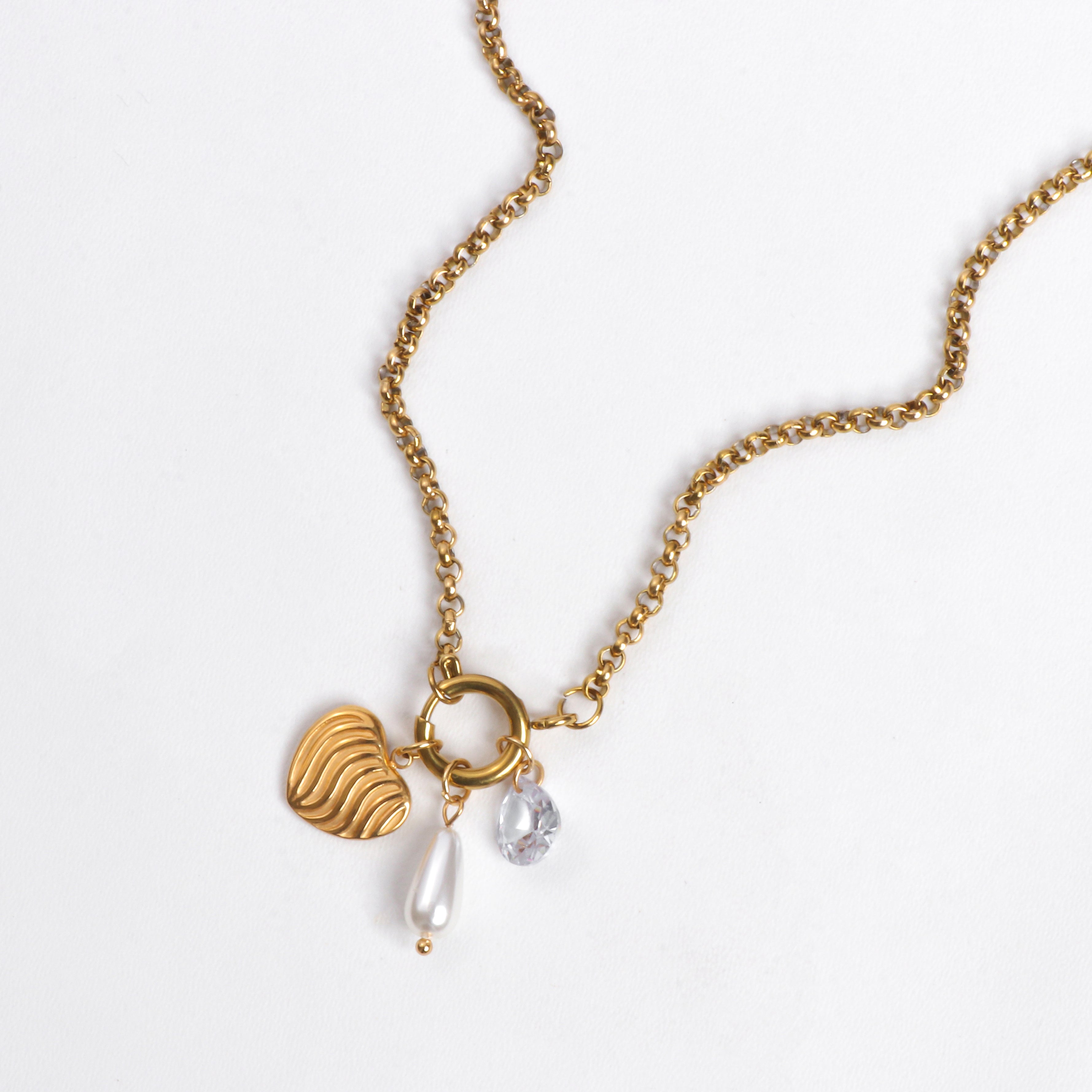 Heartloop Charm Chain