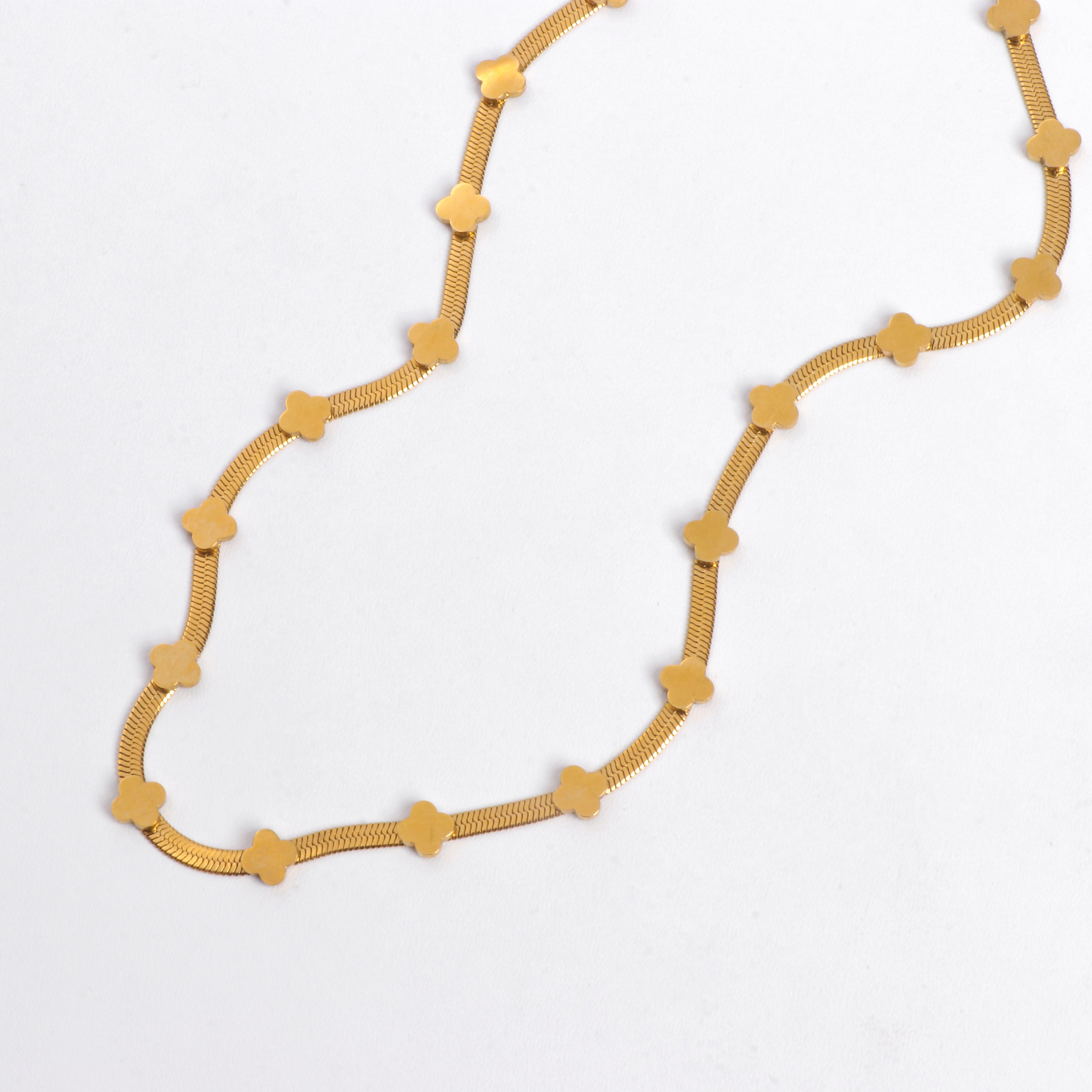 Golden Bloom necklace