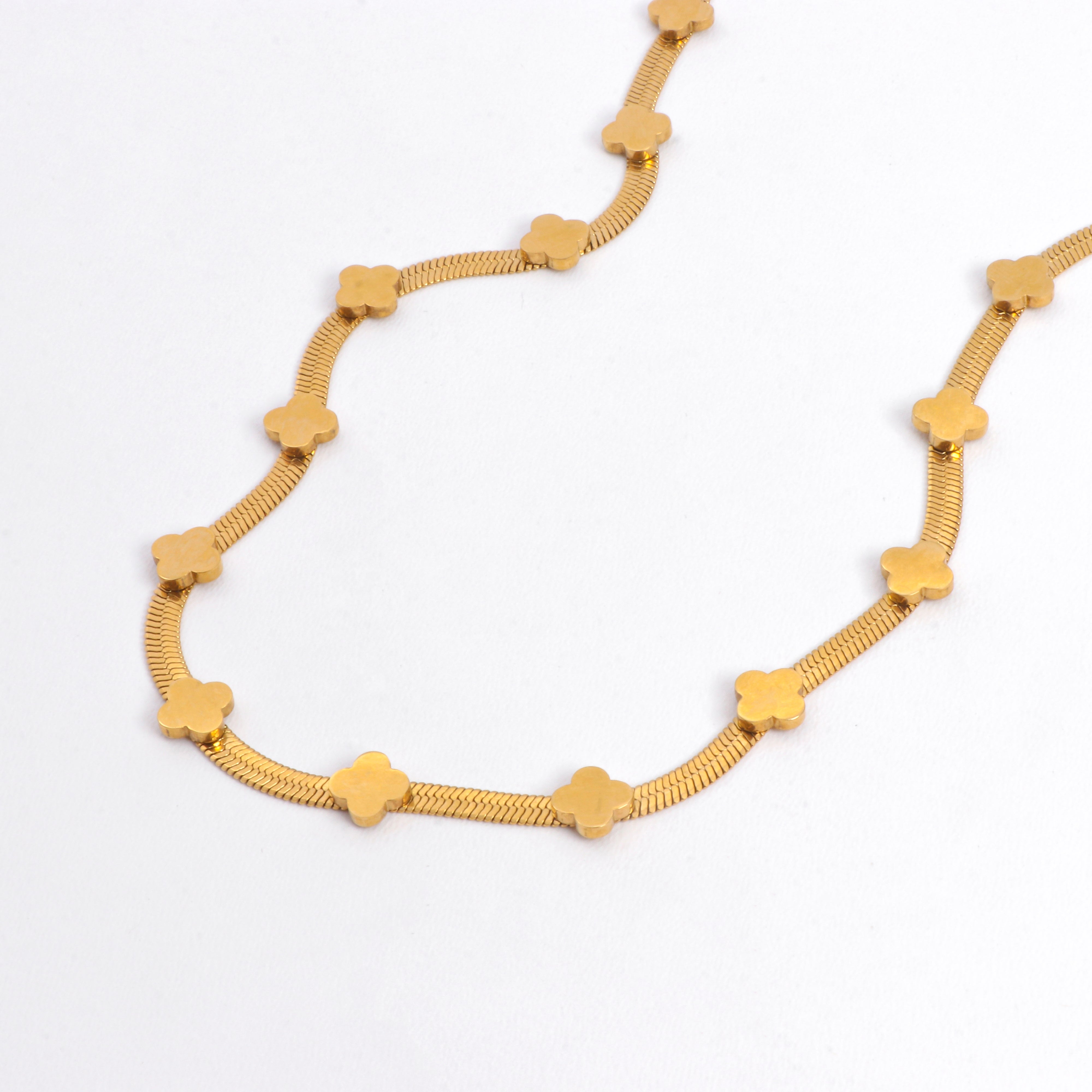 Golden Bloom necklace