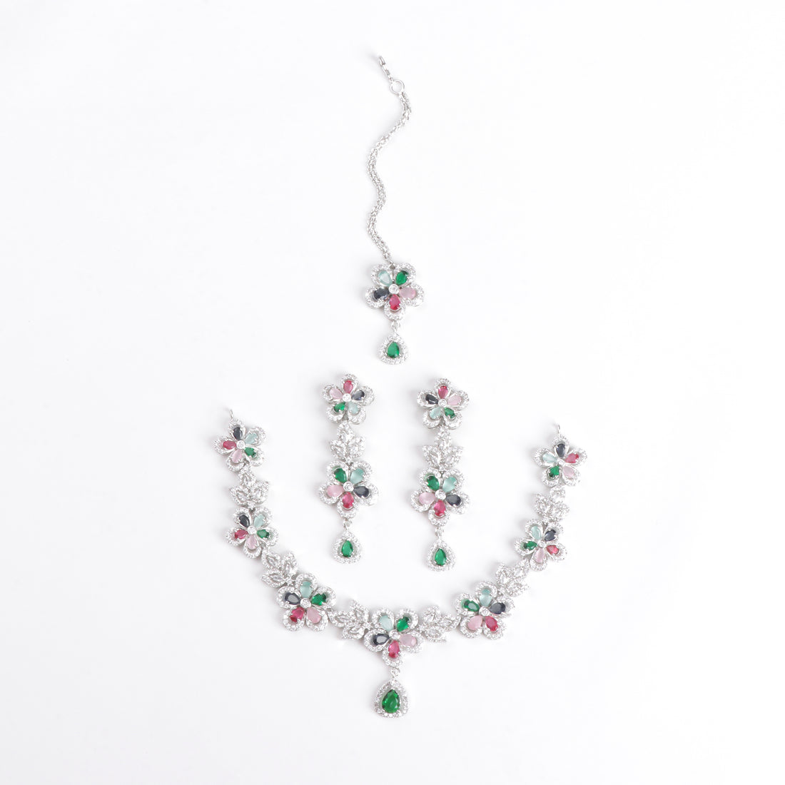 Emerald flower Royale Set