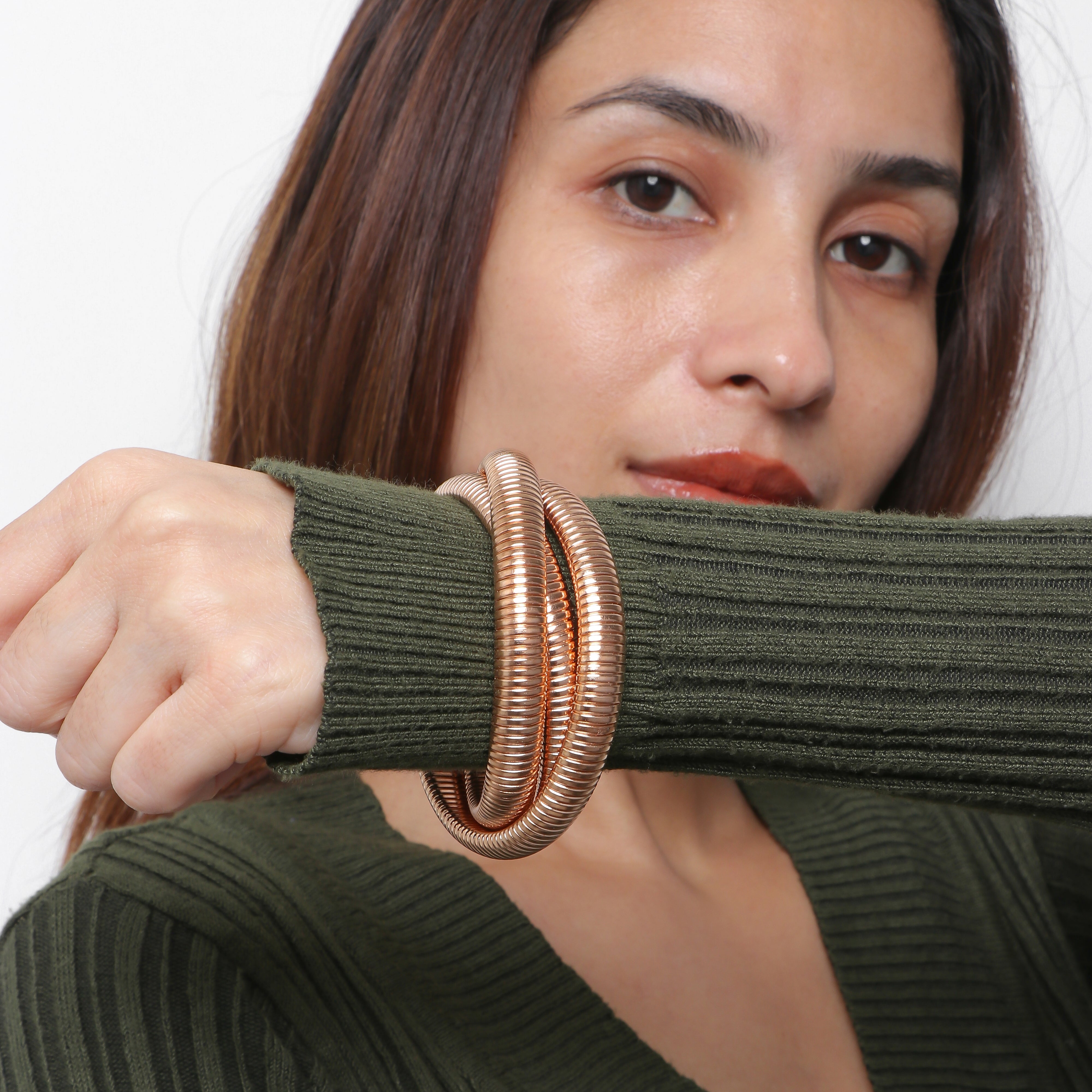 Coiled Grace Hand Cuff