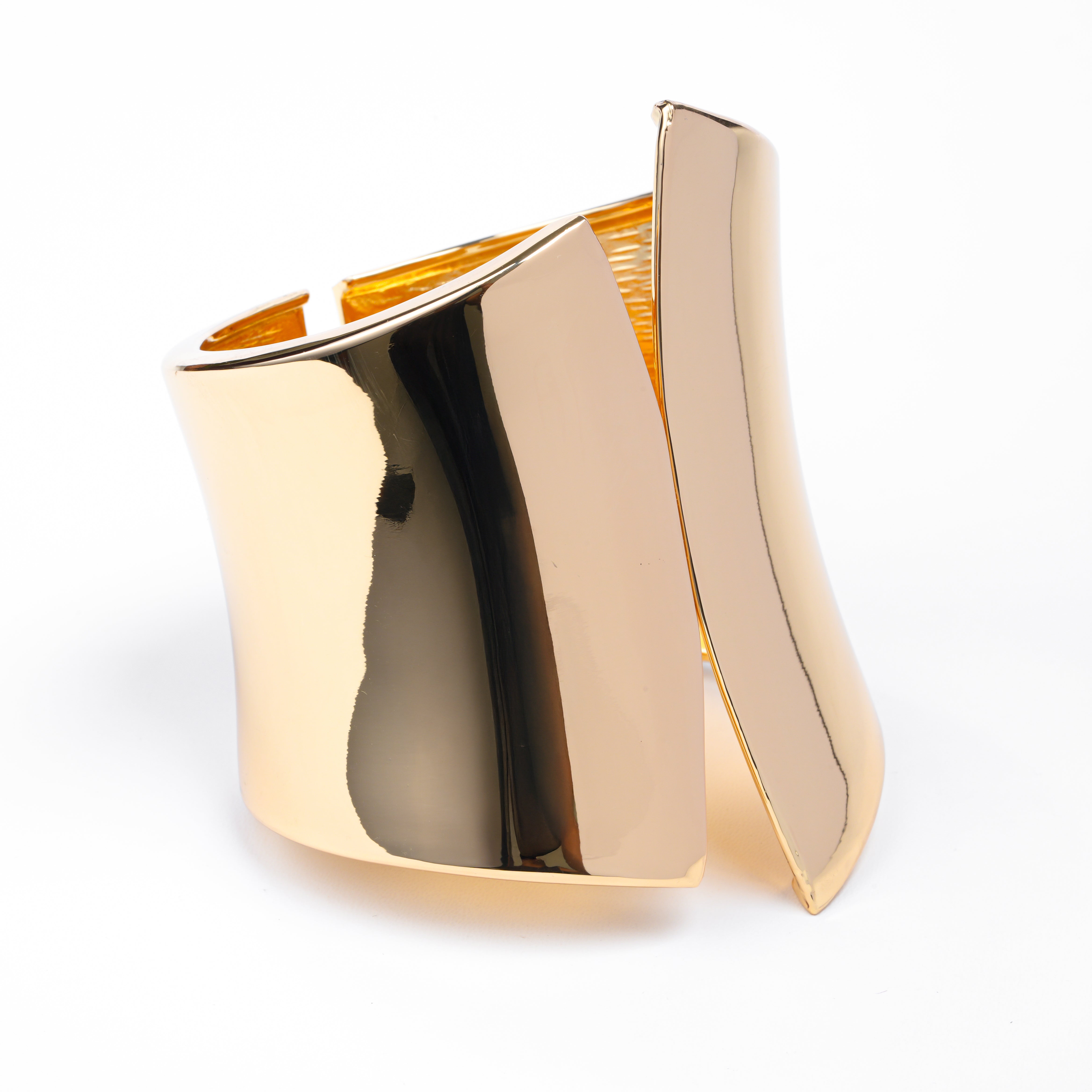 Dynasty Shimmer Gold Hand Cuff