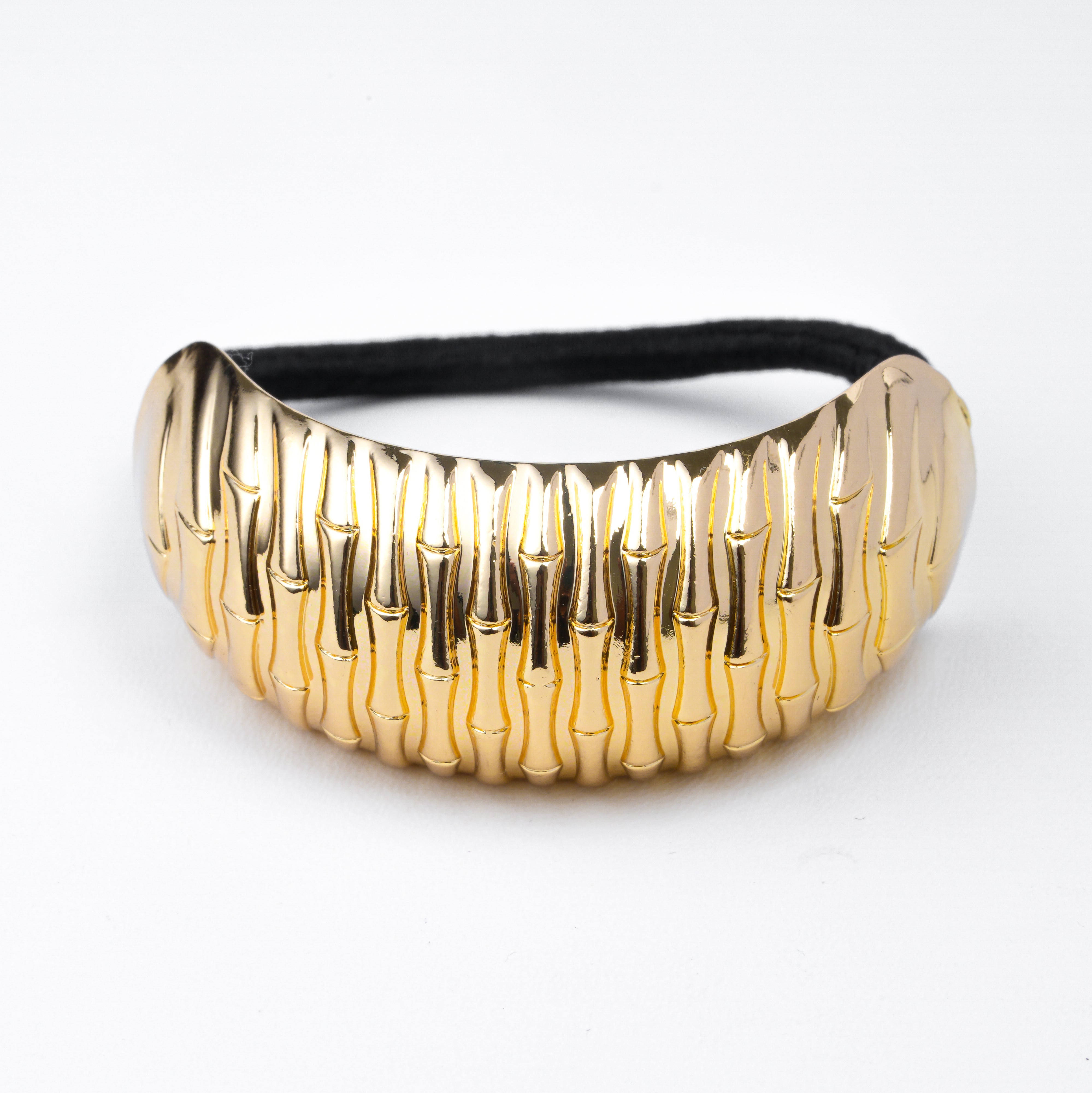 Golden Ripple Hair Tie