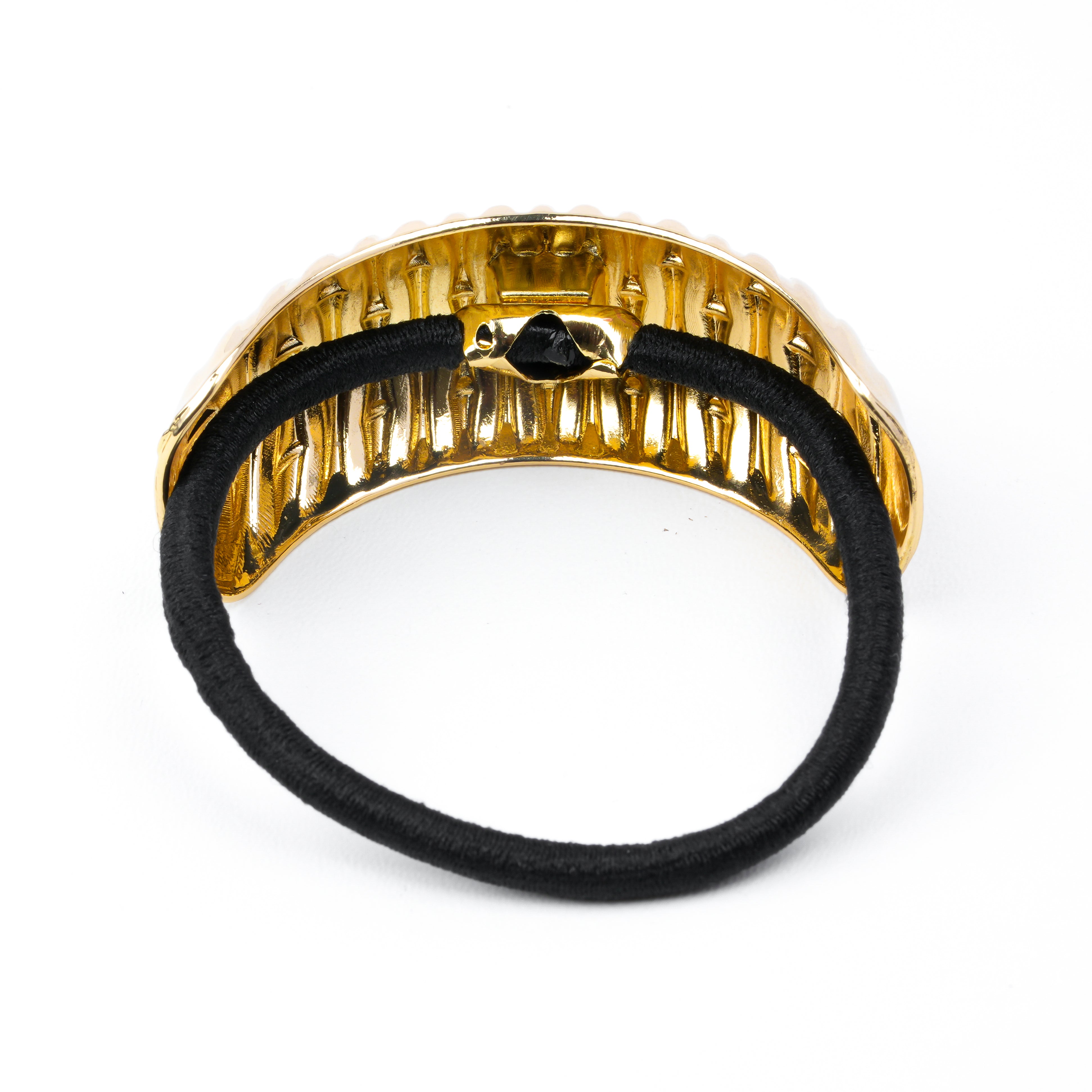 Golden Ripple Hair Tie