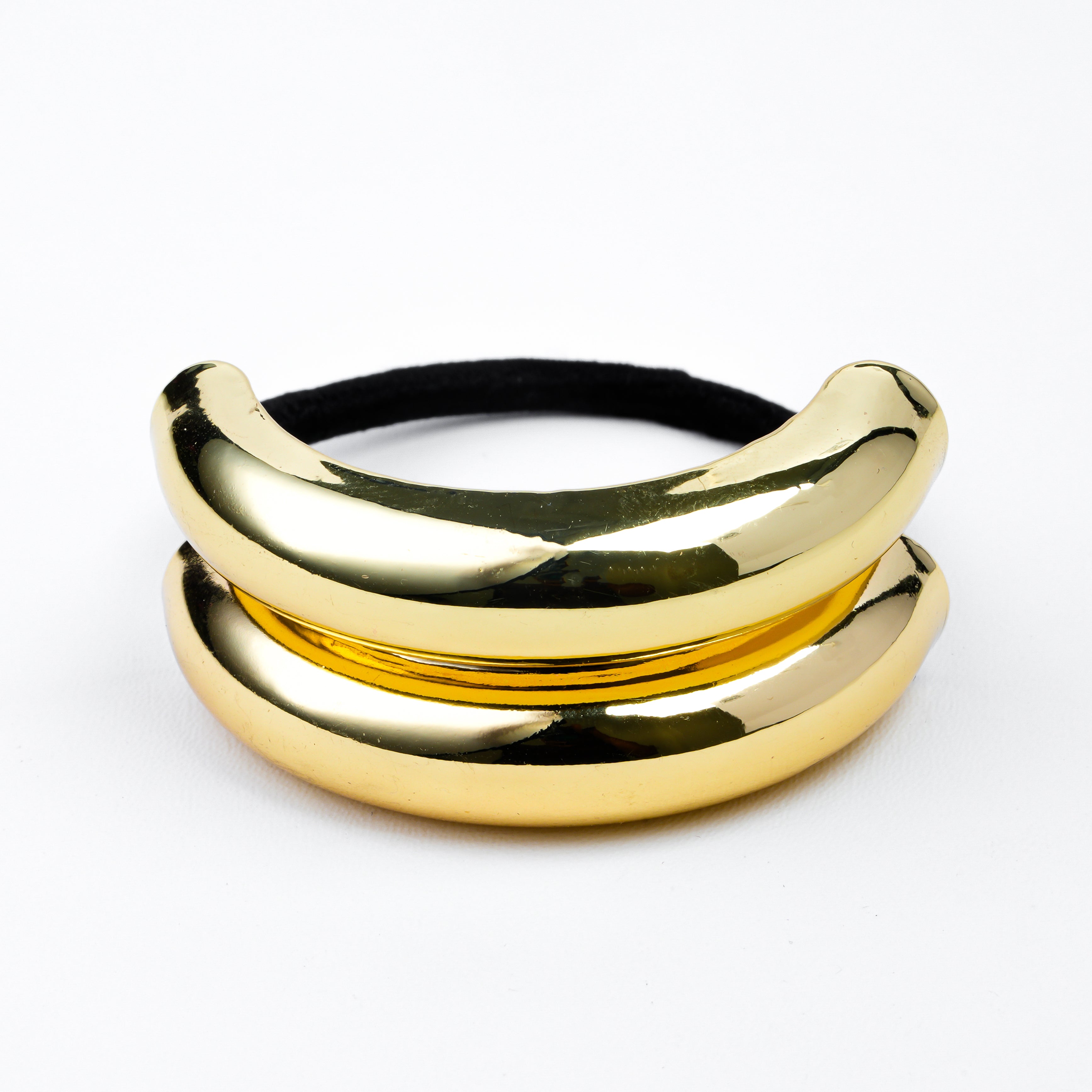 Golden Crescent Hair Tie