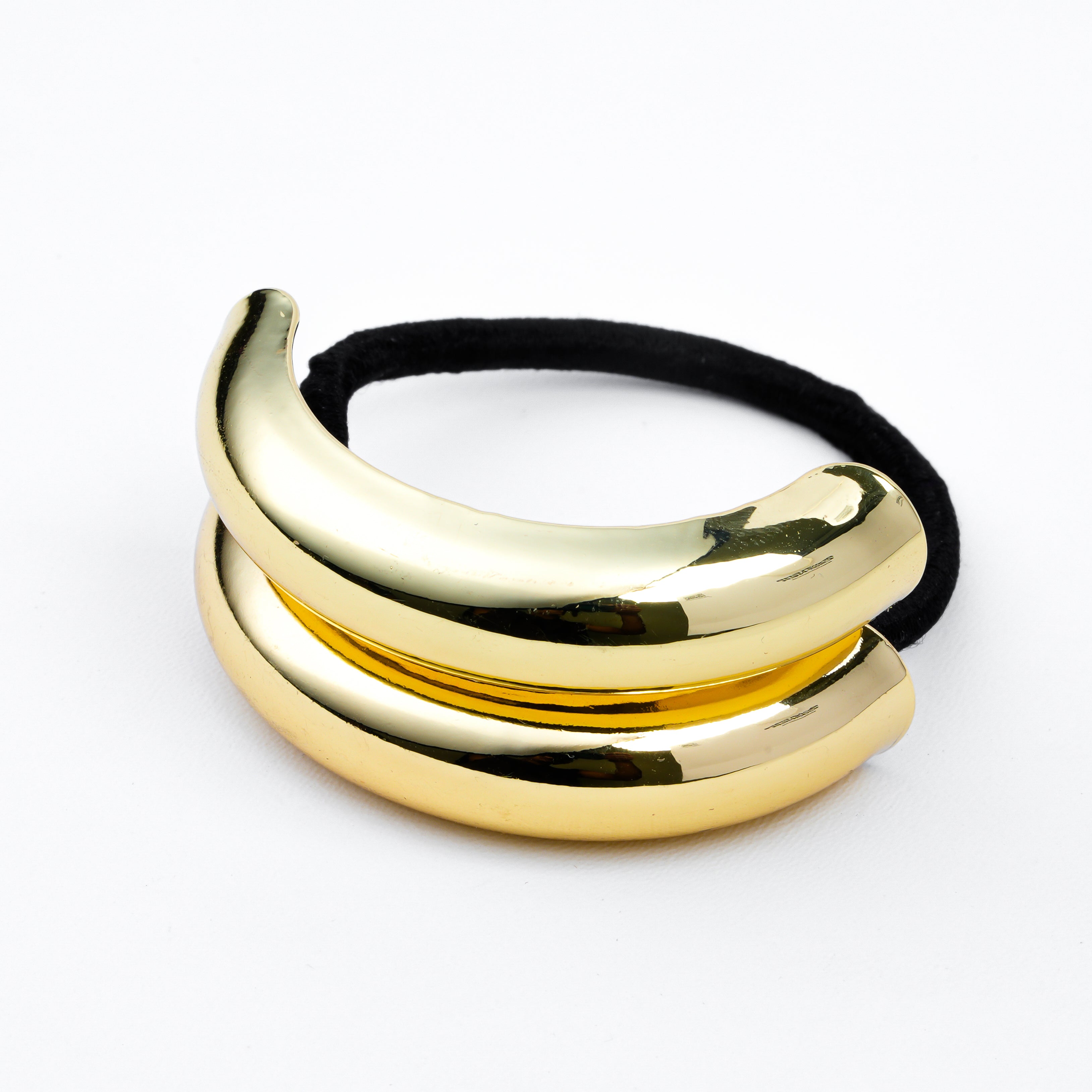 Golden Crescent Hair Tie