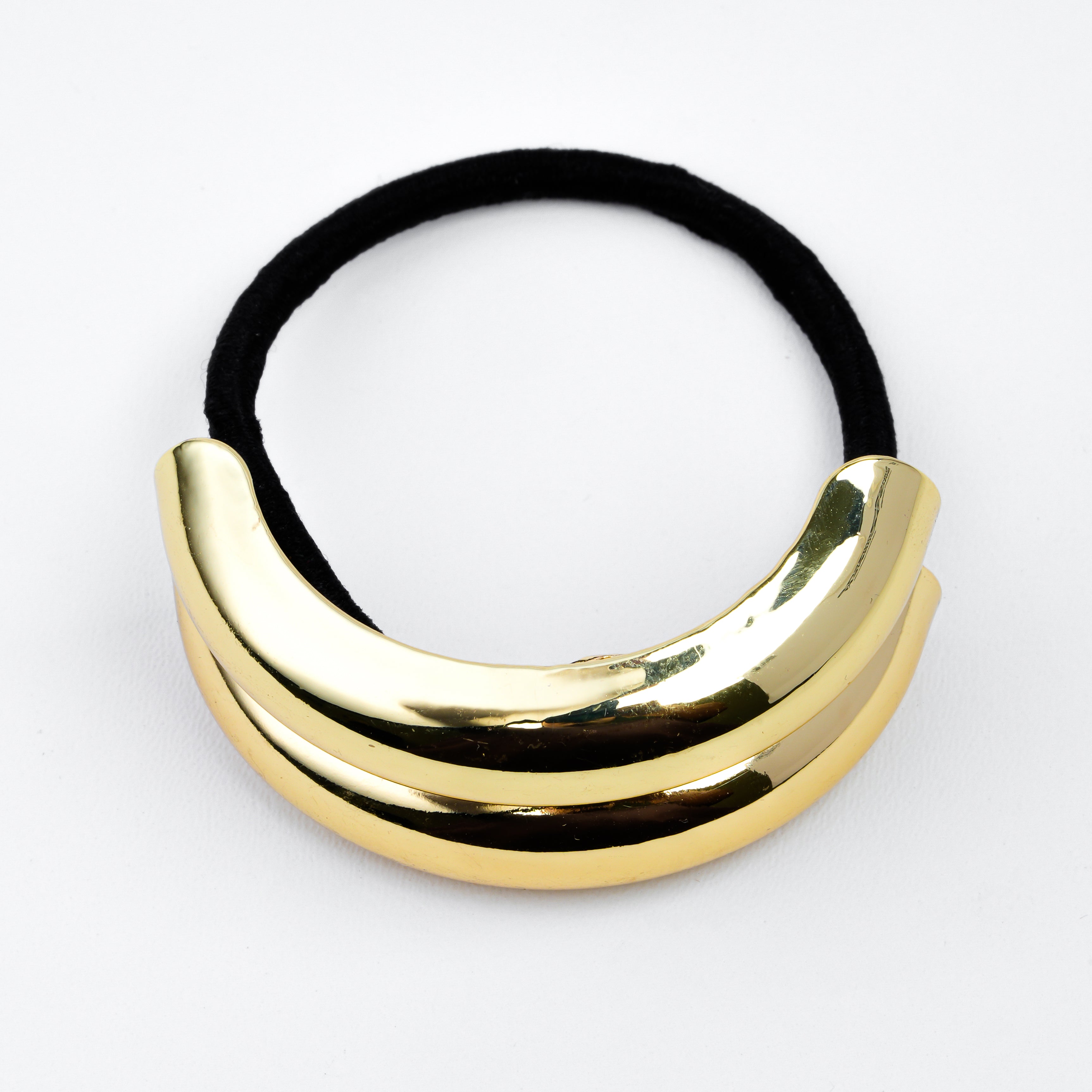 Golden Crescent Hair Tie